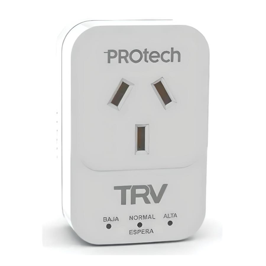 PROTECTOR DE TENSION PROTECH-F BY TRV 2200W (CON RETARDO DE CONEXION) ELECTRODOMESTICOS