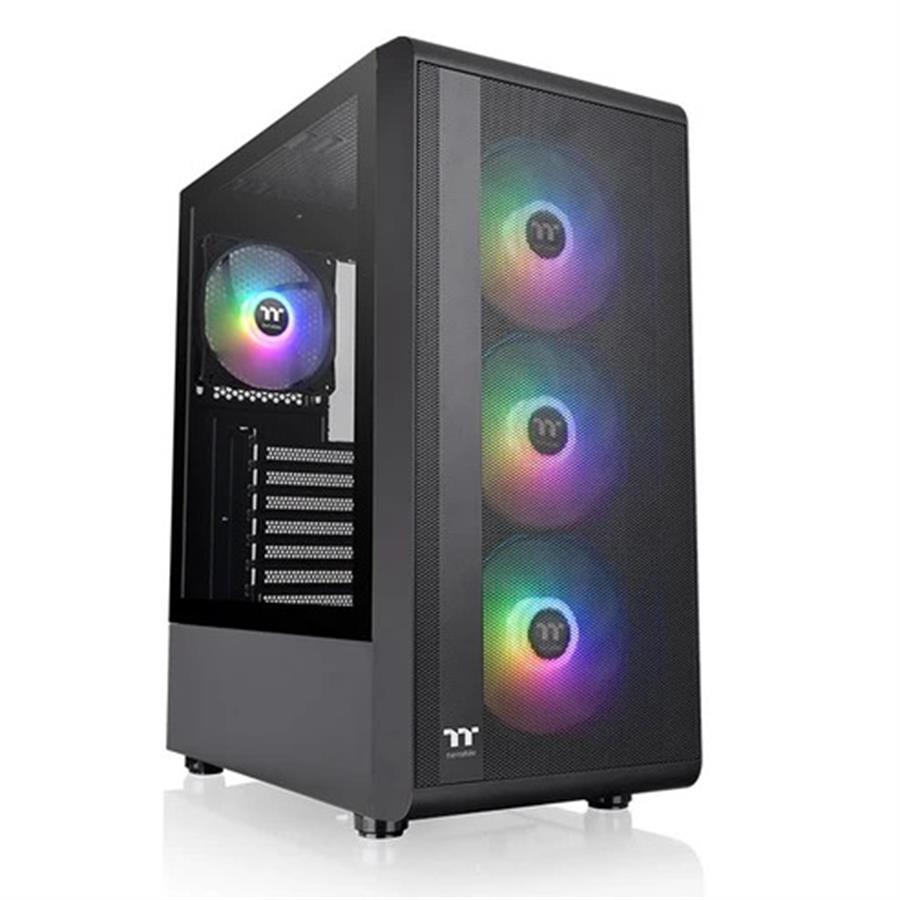 Gabinete Thermaltake S200 Plus TG ARGB Mid Tower Chassis