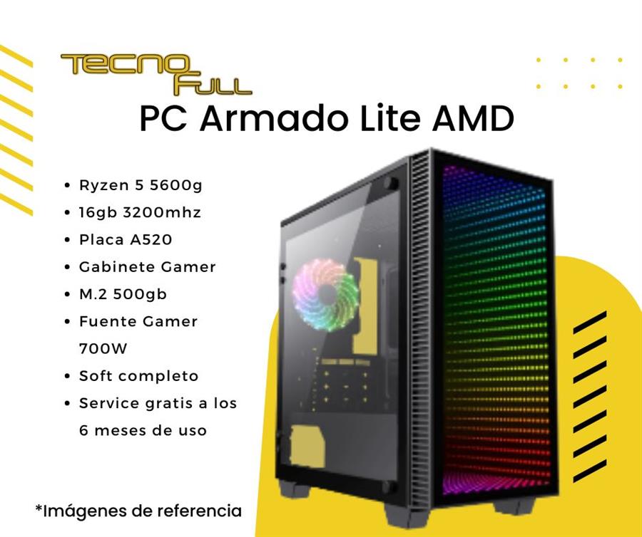 Pc completa Armado Lite AMD