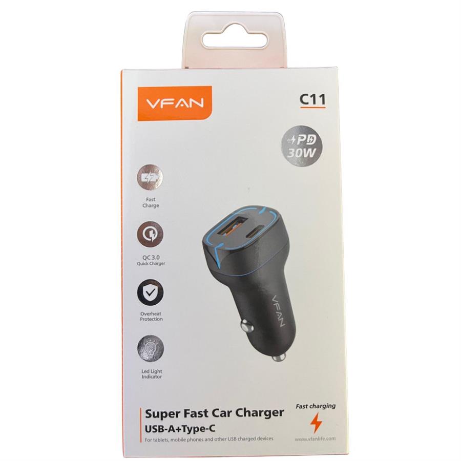 Cargador para auto carga super rapida